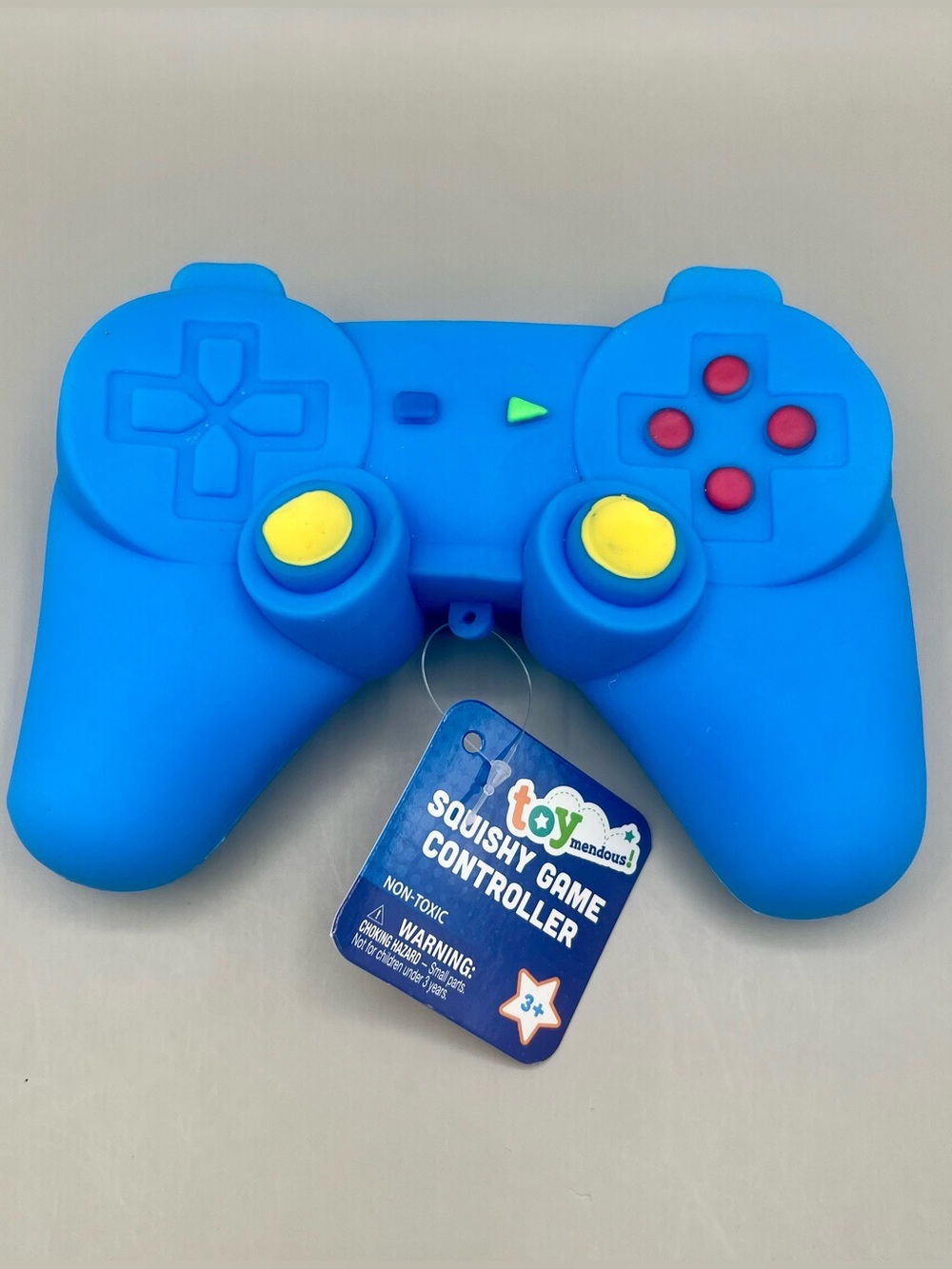 🎮 TOYMENDOUS Squishy Game Controller BLUE 💙 Large Sensory Viral Toy NEW